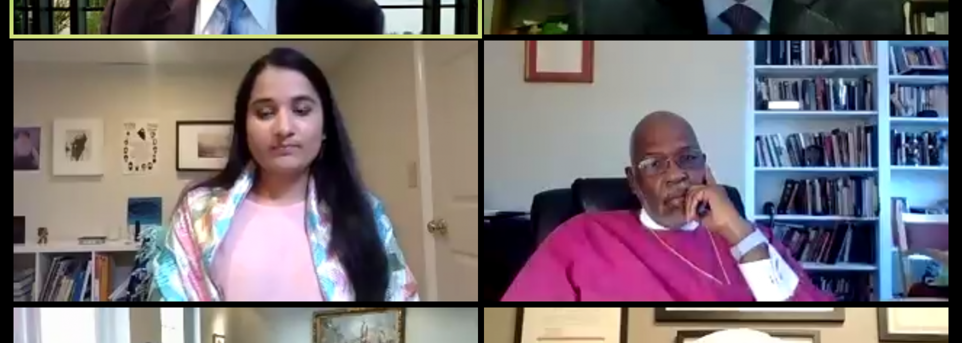 Sacred Connections Zoom Call